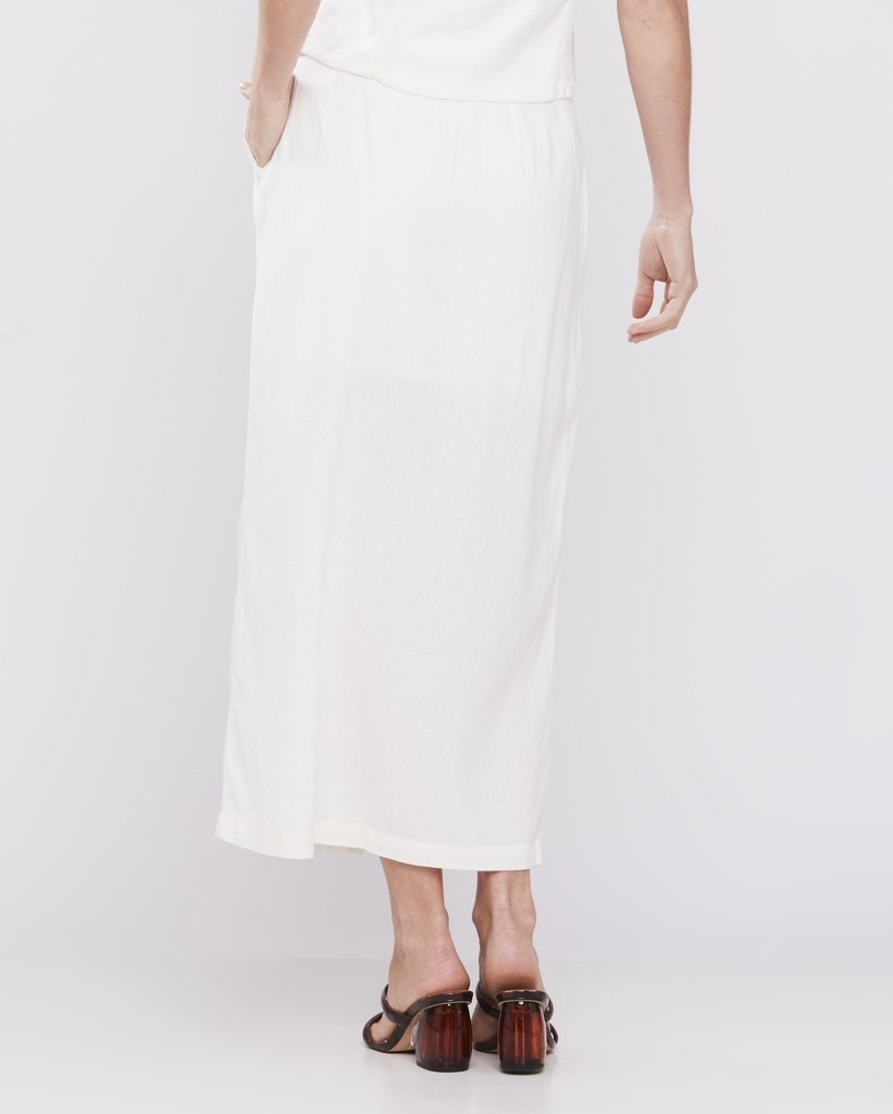 Saia Feminina Marie - Off White - Musha